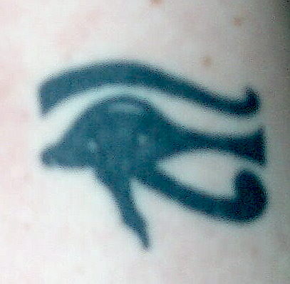 Right Shoulder Tattoo - Eye of Horus