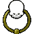 Skull Brass Handle