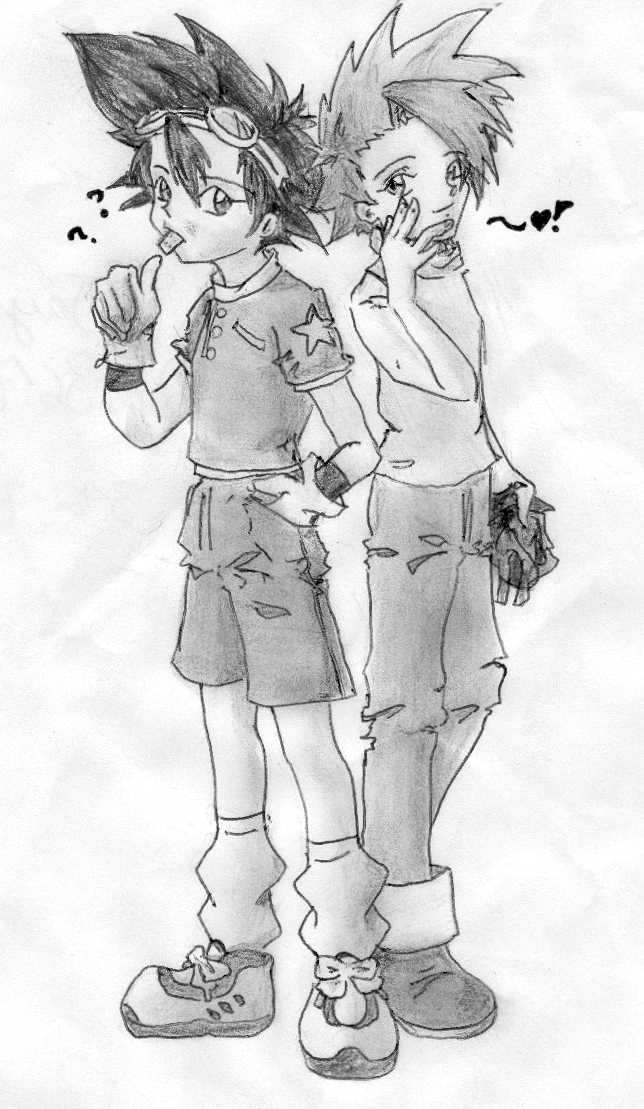 ISN'T THIS JUST TOO SUGOI FOR WORDS!
This was drawn by pegasus
