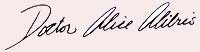 Dr. Alice Alibrio