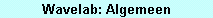 Wave. CD-program, Database, enz.
