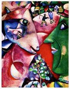 I and the Village, by Marc Chagall