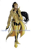 Maki Concept 2-- Pencil, Ink, and Digital