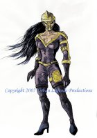 Maki Concept-- Pencil, Ink, and Digital