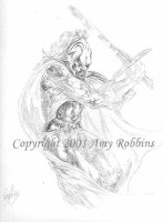 Character Concept for Knight Chronicles-- Pencil