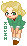 a teeny weeny fuu from magic knights rayearth