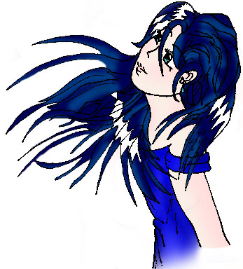 Blue is watching you!