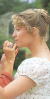 Touching up Jane's makeup