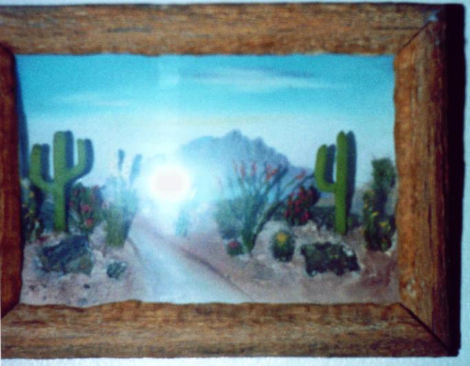 3-D scene