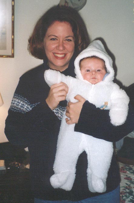 David as a baby