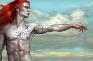 Under the Woad Blud Sky