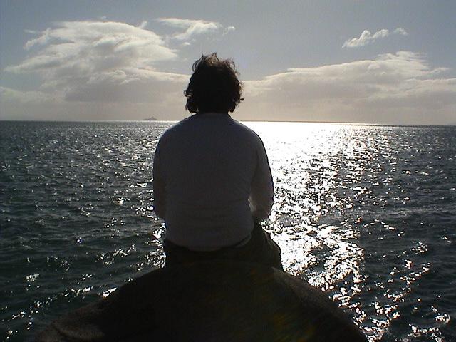 Sometimes Blackbeard likes to sit back, relax, and enjoy the sunset. Also, he likes to pee in the ocean.
