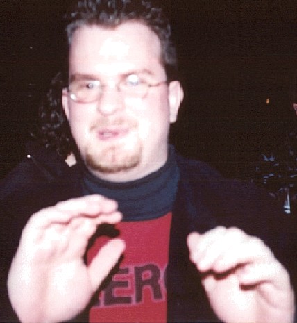 Yes, this is a picture of Dr. Dave, royally drunk. All you women, feel free to drool.
