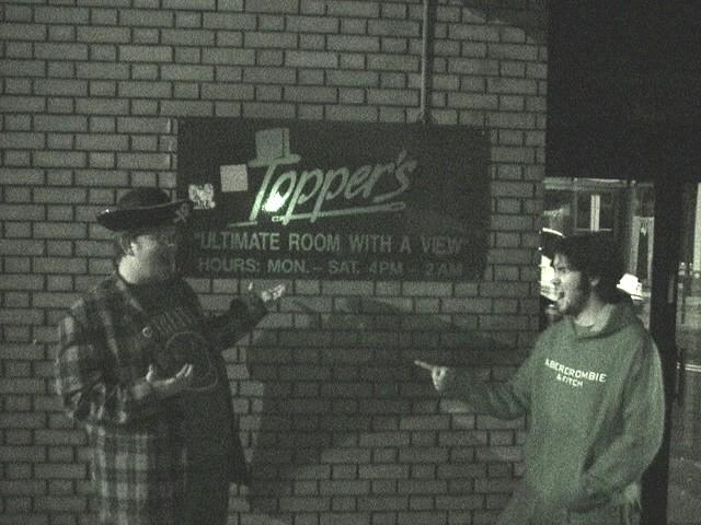 I went here with a cape on! It was awkward! ...yeah...