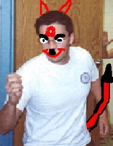 Corbo died, his brains I fried.