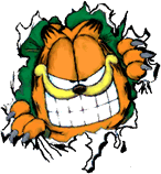 Garfield...during his Weapon X days.