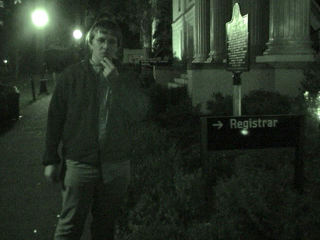 Contemplating the registrar...who is stupid.