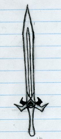 this is a possible ultimate swod of darkness type sword