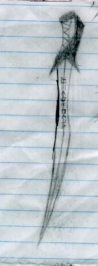 this is designed so it can be used in fenceing style combat or normal combat.....
