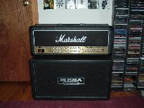 Marshall JCM 2000 TSL-100 head and Mesa/Boogie Rectifier 2x12 cab