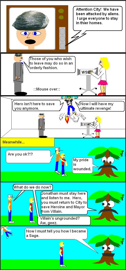 I'm too sexy for my web comic....so sexy it hurts!