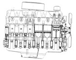 Australian Chrysler Hemi 6 Engine - Cross Section