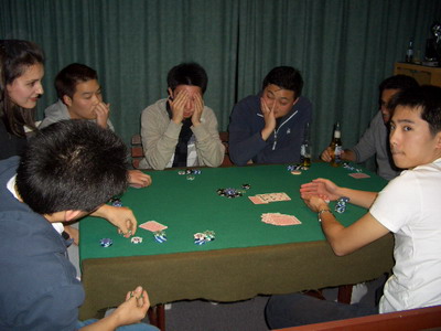Everyone waiting for Jack to play ... 