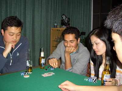 Nick also forced to go all in due to short stack