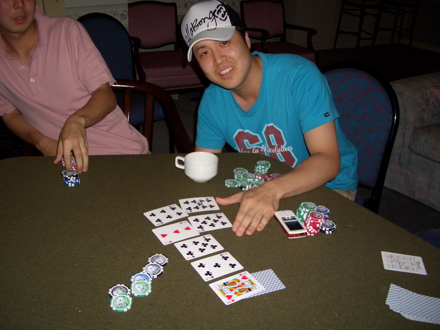 HOLY SHIT ! FIRST STRAIGHT FLUSH WE SEEN !! GW ANDREW ^^