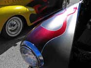 Rockabilly flames