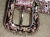 Recessed Pave Buckle - a.b clear