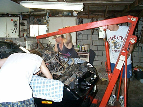 Pullin' the V6!