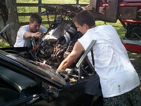 5.7L 350 Tuned Port Injection!