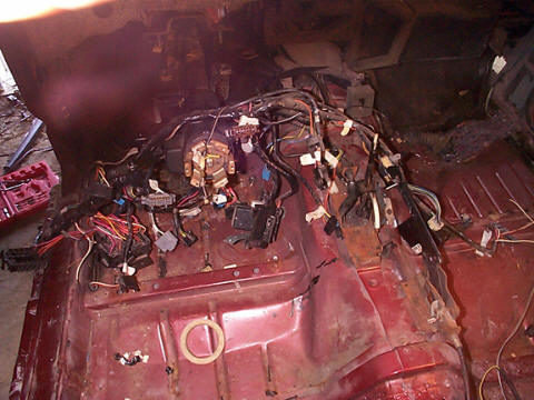 IROC Dash wiring harness