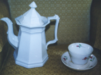 [Tea Pot and Cup]