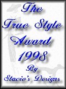 Stacie's Designs True Style Award