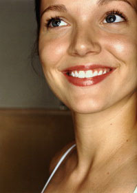 Smiling young woman