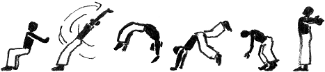 free-handed backflip