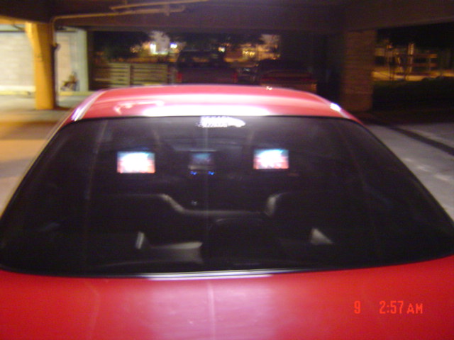 Rear Screens