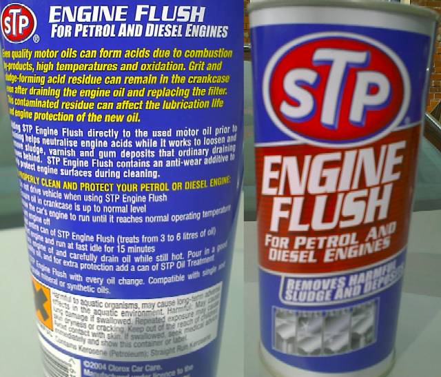 Engine flush