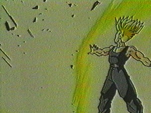 gohan ssj2 stopping an attack from cell