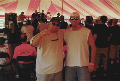 Brian and myself at lifest.