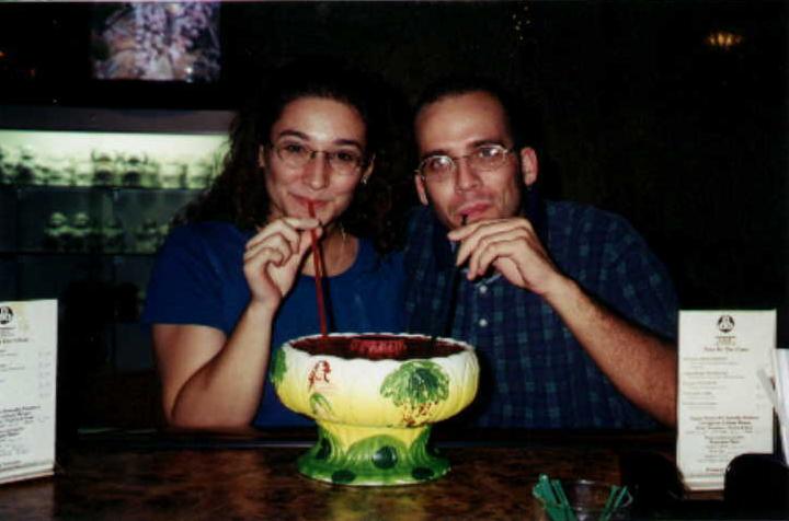 My wife and I on my birthday.