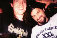 Reuben and Dream Theater drummer Mike Portnoy 