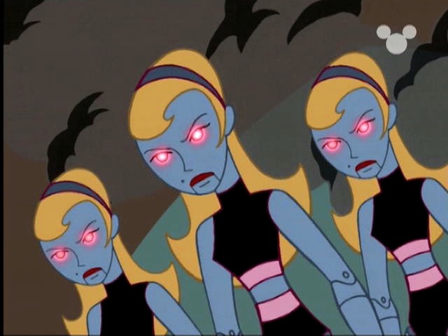 Bebe 1: I am Bebe. 2: I am Bebe. 3: I am Bebe. Kim: Is there an echo in here?