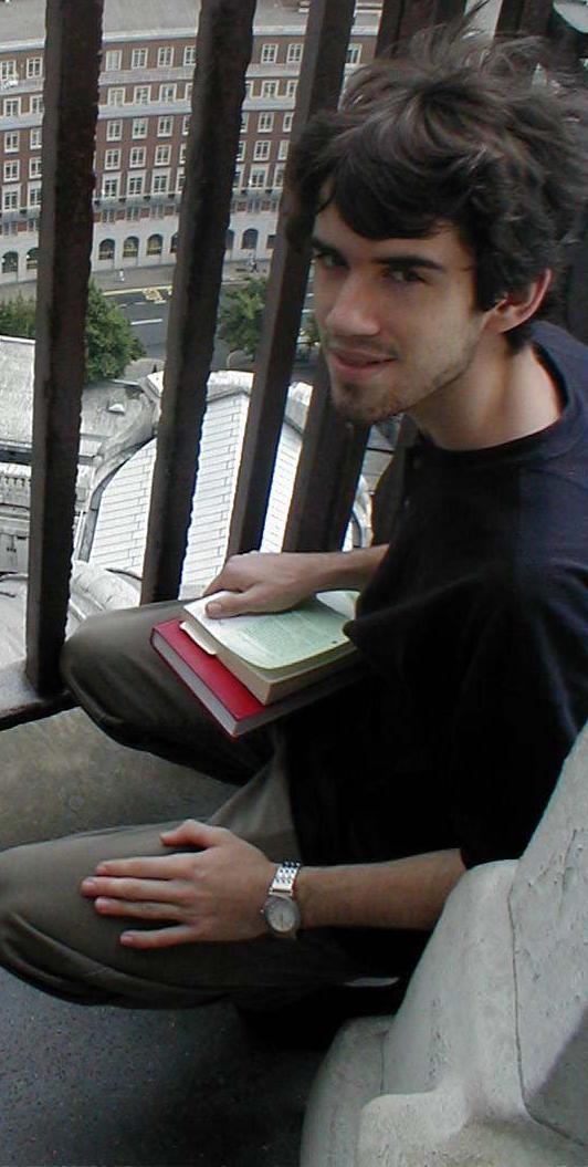 At St. Paul's Cathedral, the summer before I went to Bard