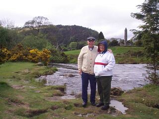 Auld Wans at Glendalough, Wickow Mountains.