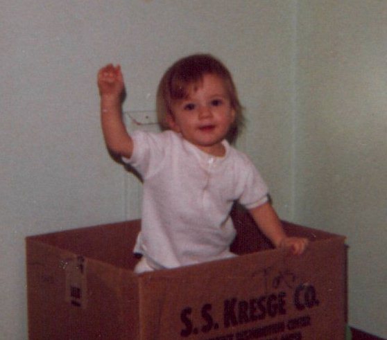 This is Jenni before she was 1 year old.