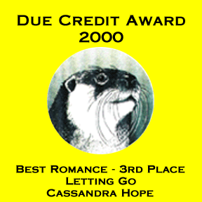 Best Romance, Third Place, Letting Go