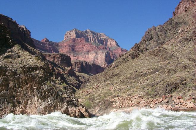 standing wave in Crystal Rapid